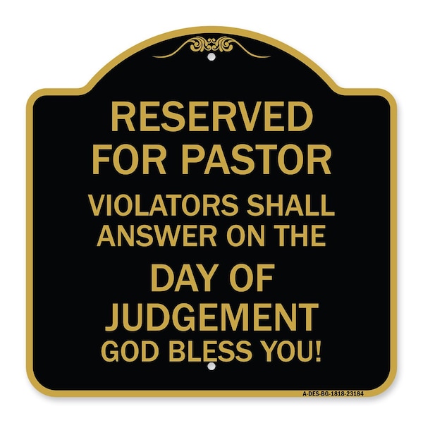 Reserved for Pastor Violators Shall Answer on the Day of Judgement, A-DES-BG-1818-23184